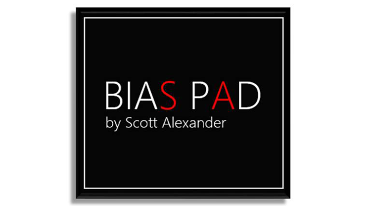 BIAS PAD by Scott Alexander - Trick-SALE