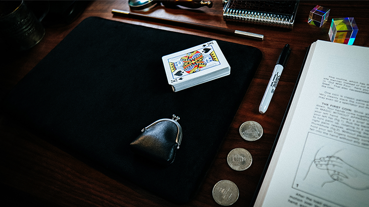 Suede Leather Medium Pad (Black) by TCC - Trick-SALE