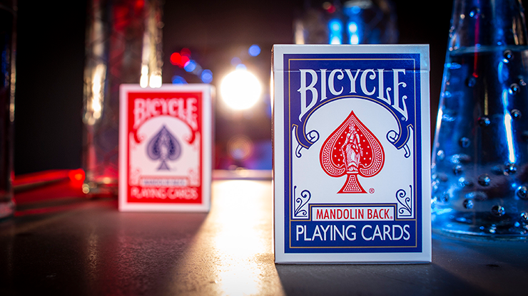 GT Speedreader Marked Deck Standard Version (Bicycle 809 Mandolin Blue) plus Online effect-SALE