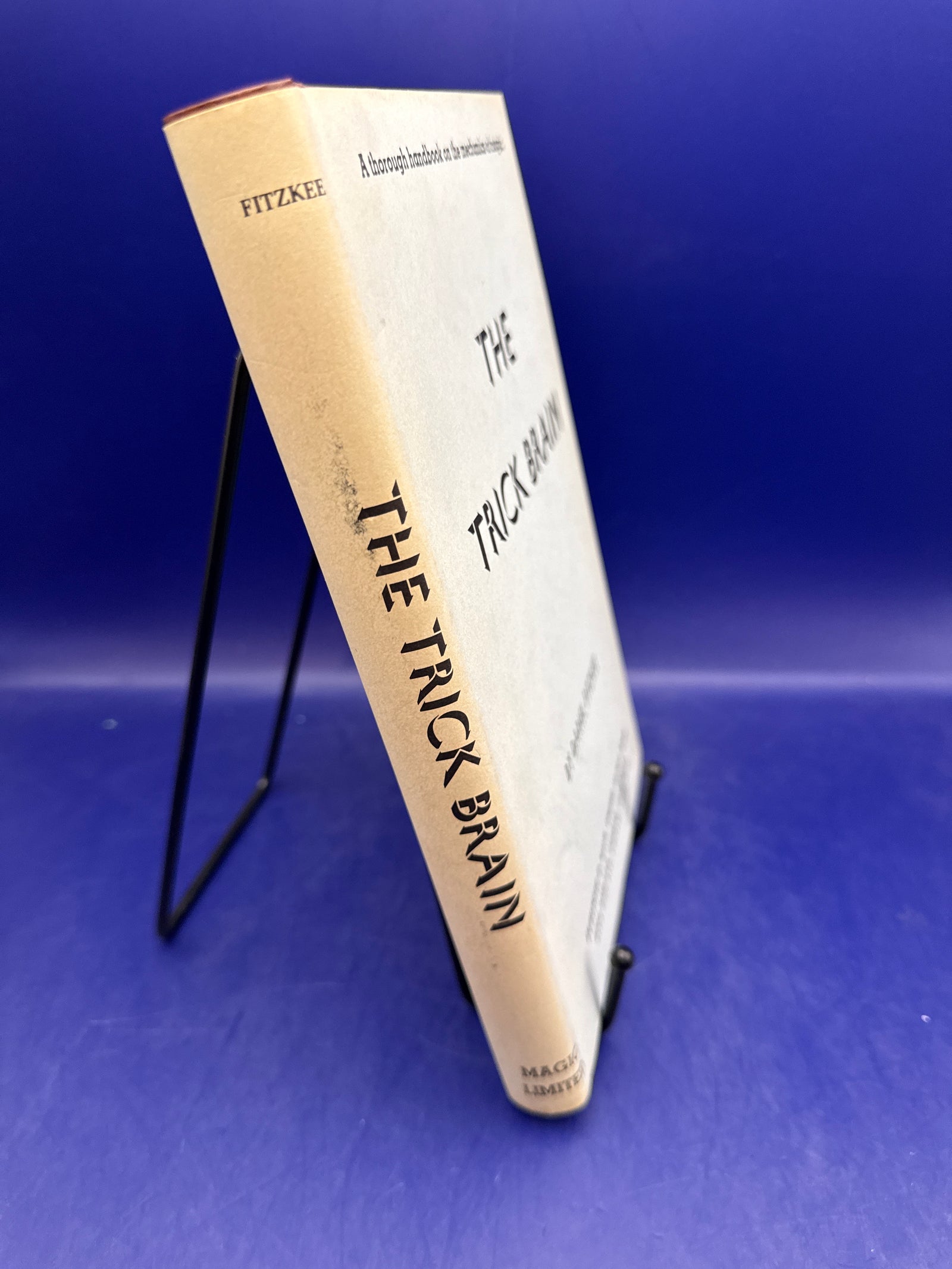 The Trick Brain by Dariel Fitzkee 1976 - Magic Limited ESTATE
