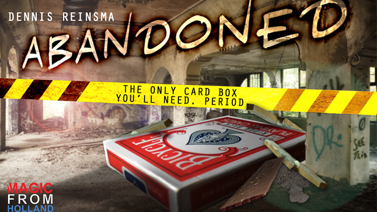 Abandoned RED (Gimmicks and Online Instructions) by Dennis Reinsma & Peter Eggink - Trick-SALE