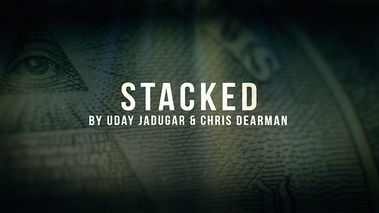 STACKED (Gimmicks and Online Instructions) by Christopher Dearman and Uday  - Trick-SALE
