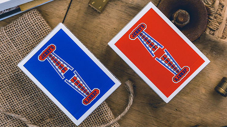 Modern Feel Jerry's Nuggets Gaff (Blue and Red) Playing Cards-SALE
