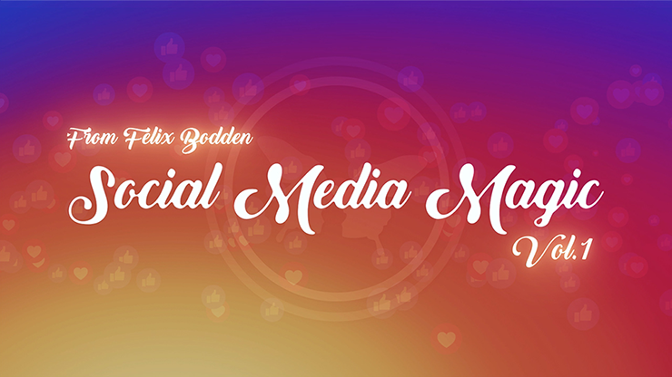Social Media Magic Volume 1 (DVD and Gimmicks) by Felix Bodden - DVD-SALE