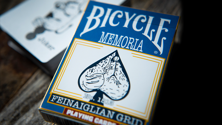 Memoria Deck (Feinaiglian Grid) Playing Cards-SALE