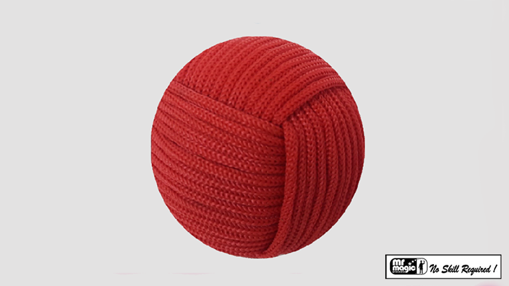 Rope Ball 2.25 inch (Red) by Mr. Magic - Trick-SALE