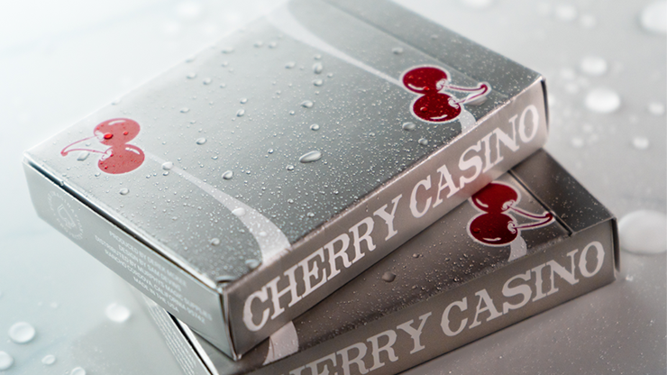 Cherry Casino (McCarran Silver) Playing Cards by Pure Imagination Projects-SALE