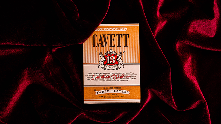 No.13 Table Players Vol. 4 (Cavett) Playing Cards by Kings Wild Project-SALE