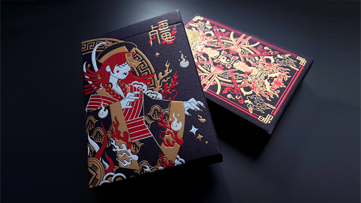 Midnight Geung Si Playing Cards by HypieLab-SALE
