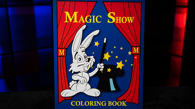 MAGIC SHOW Coloring Book (3 way) by Murphy's Magic-SALE