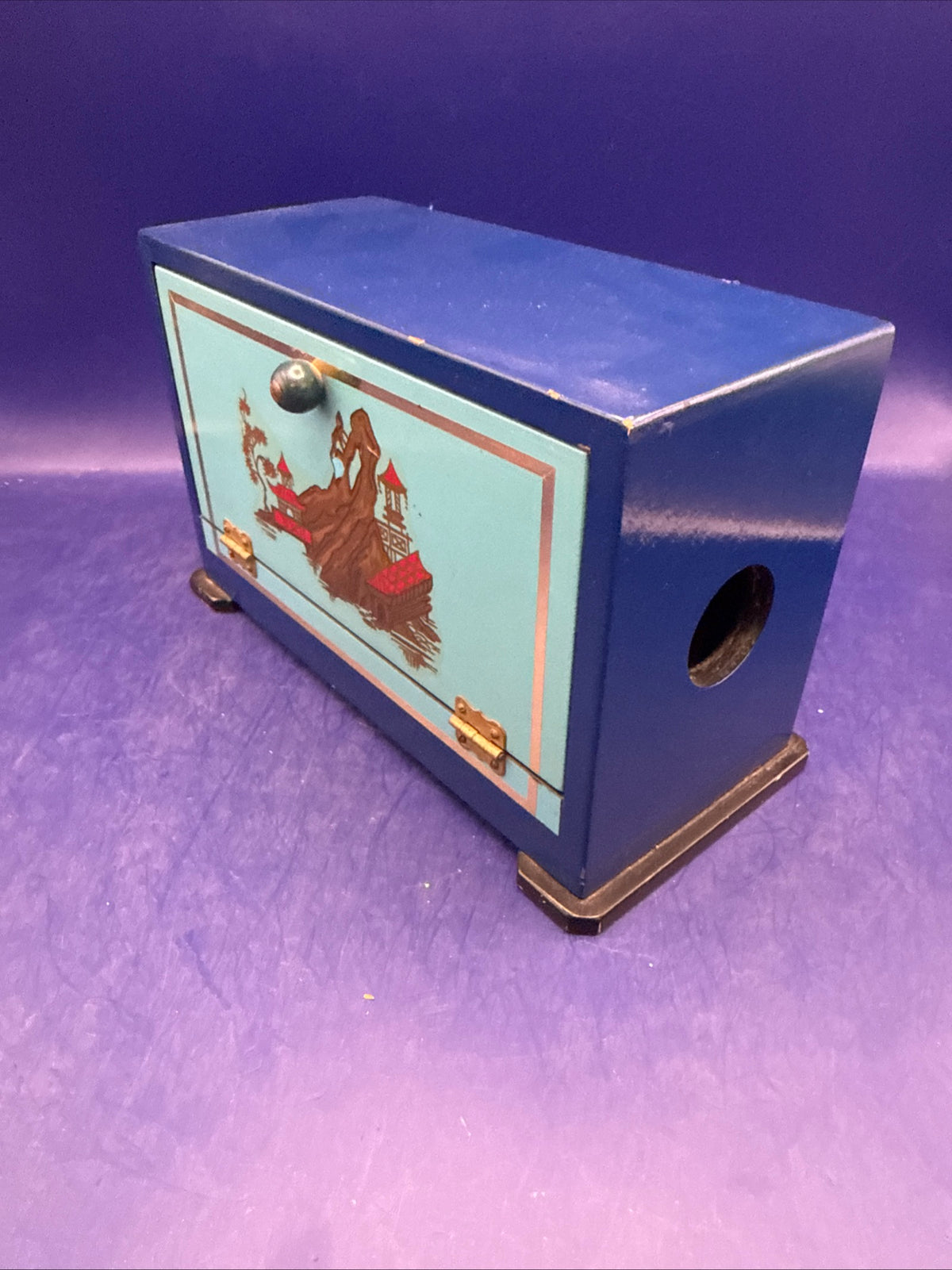 Milson Worth Silk Cabby - Vintage Oriental Theme