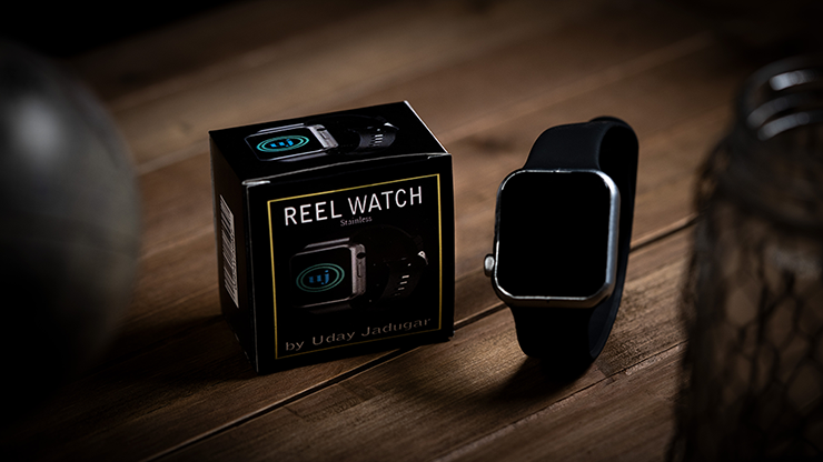 REEL WATCH - Stainless with black band smart watch (KEVLAR) by Uday Jadugar - Trick-SALE