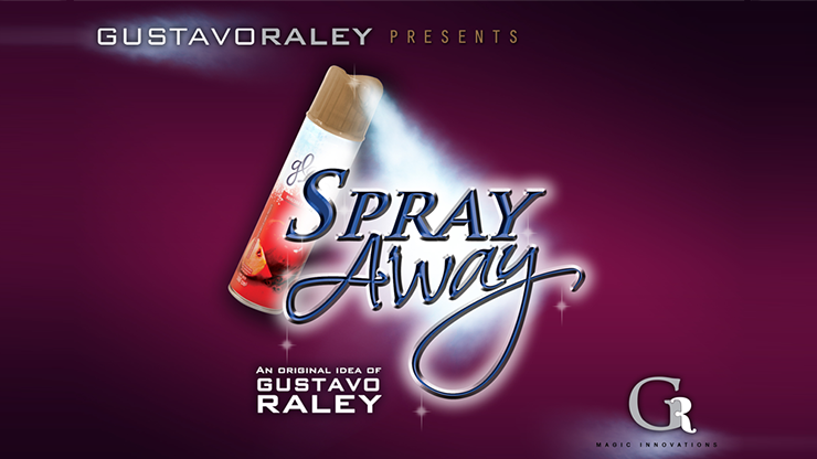 SPRAY AWAY (Gimmicks and Online Instructions) by Gustavo Raley - Trick-SALE