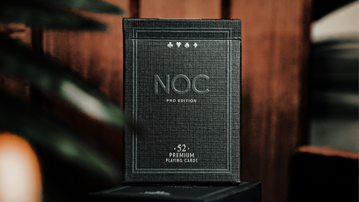NOC Pro 2021 (Jet Black) Playing Cards-SALE