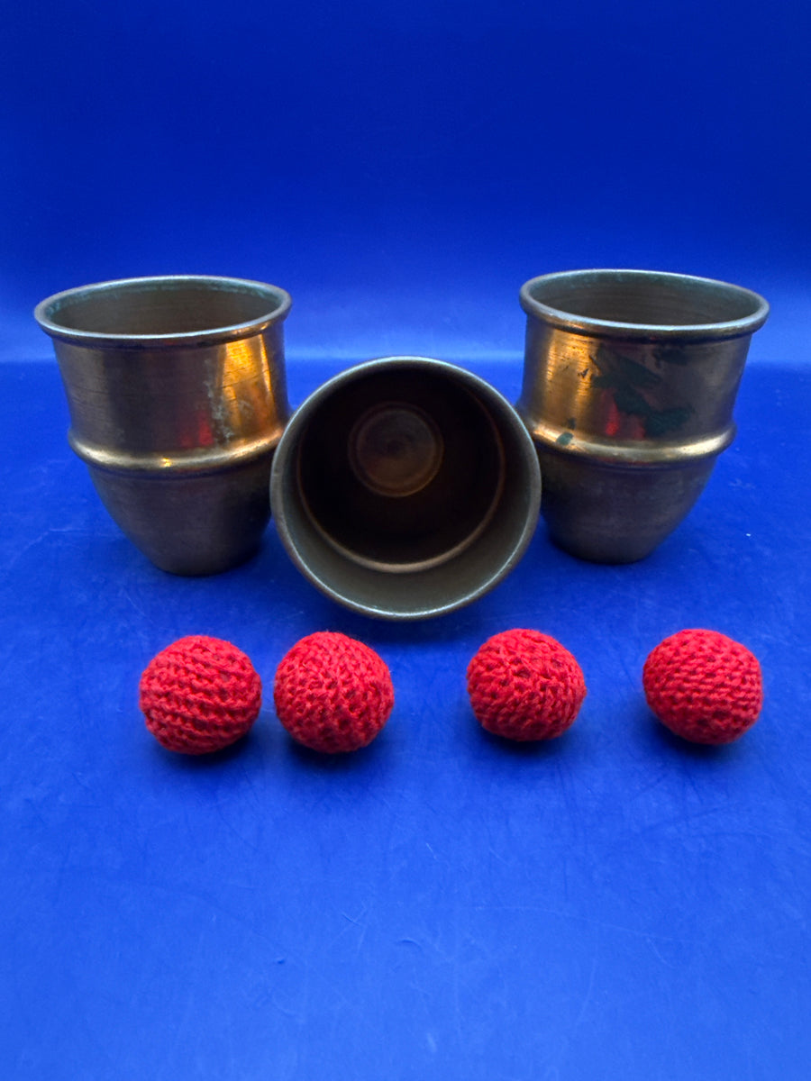 Morrissey Copper Cups - Large with balls.