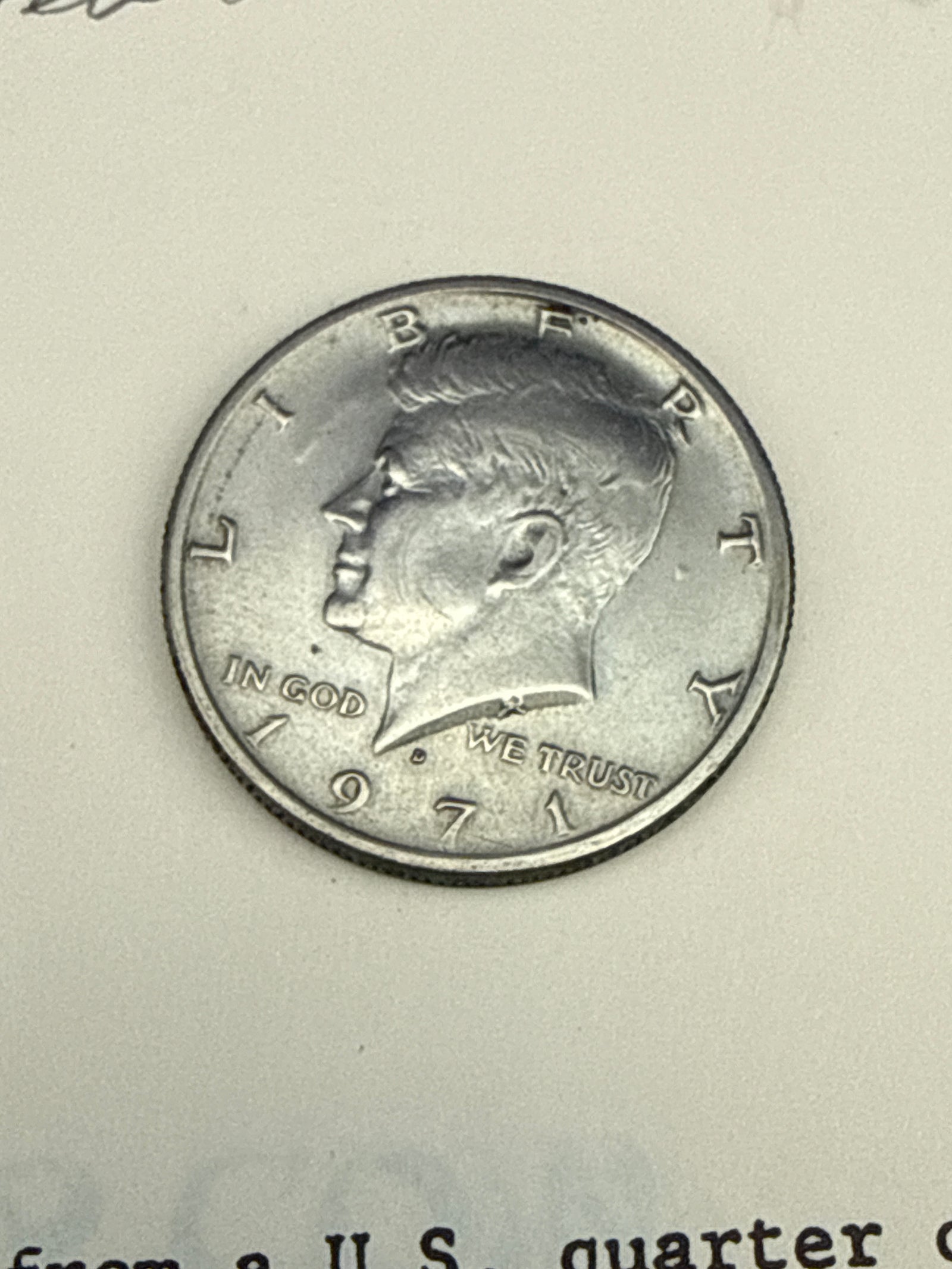 Johnson Precision Magic The Half from Chinatown - coin trick - ESTATE