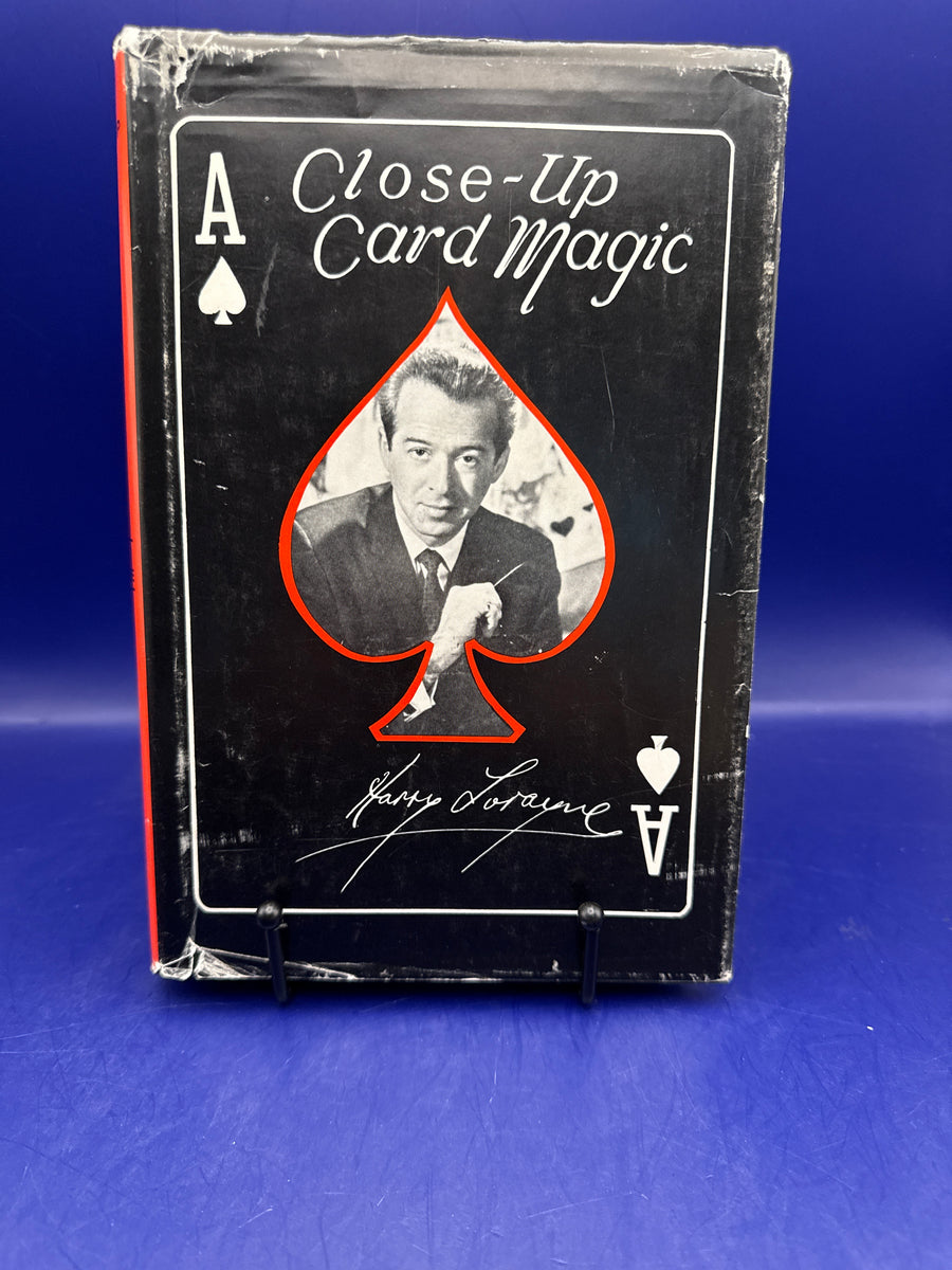 Close-up Card Magic by Harry Lorayne 1976 ESTATE