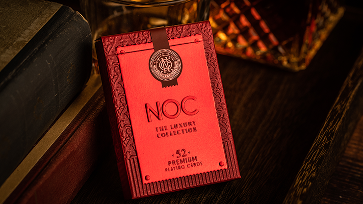 NOC (Red) The Luxury Collection Playing Cards by Riffle Shuffle x The House of Playing Cards-SALE