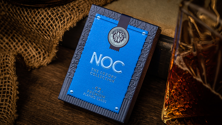 NOC (Blue) The Luxury Collection Playing Cards by Riffle Shuffle x The House of Playing Cards-SALE
