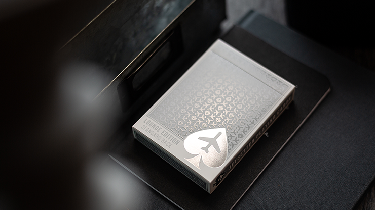 Lounge Edition in Jetway (Silver) by Jetsetter Playing Cards-SALE