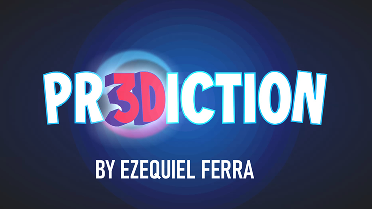 PR3DICTION RED (Gimmicks and Online Instructions) by Ezequiel Ferra - Trick-SALE