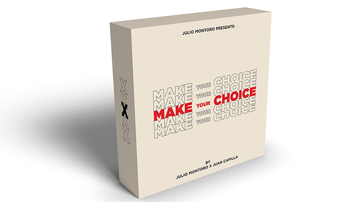 MAKE YOUR CHOICE by Julio Montoro and Juan Capilla-SALE