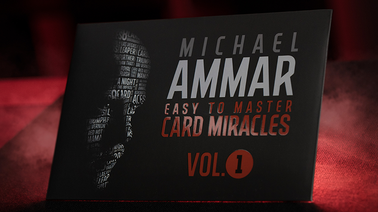 Easy to Master Card Miracles (Gimmicks and Online Instruction) Volume 1 by Michael Ammar - Trick-SALE