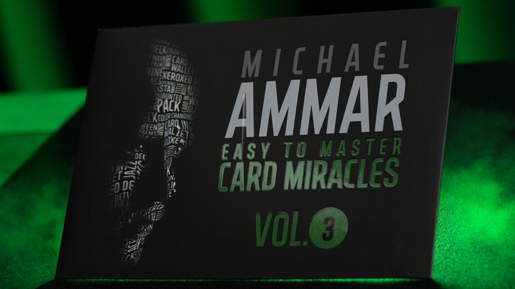 Easy to Master Card Miracles (Gimmicks and Online Instruction) Volume 3 by Michael Ammar - Trick-SALE