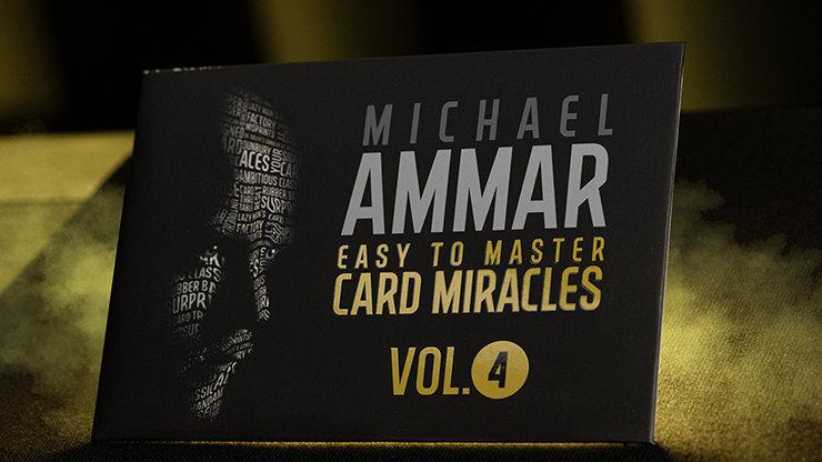 Easy to Master Card Miracles (Gimmicks and Online Instruction) Volume 4 by Michael Ammar - Trick-SALE