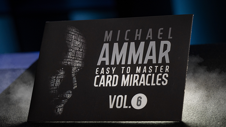 Easy to Master Card Miracles (Gimmicks and Online Instruction) Volume 6 by Michael Ammar - Trick-SALE