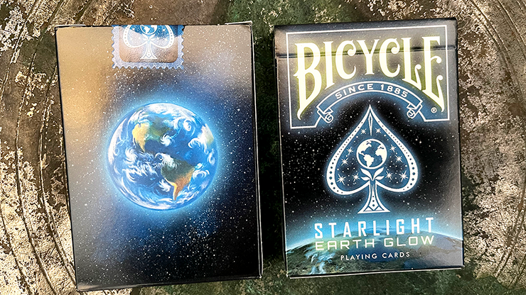 Bicycle Starlight Earth Glow Playing Cards by Collectable Playing Cards-SALE
