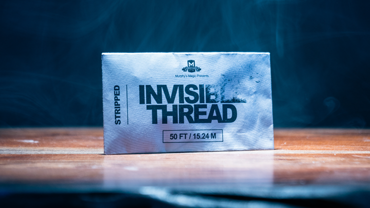 Invisible Thread Stripped (50 Feet) by Murphys Magic Supplies - Trick-SALE
