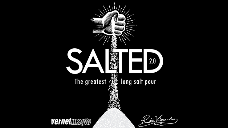 Salted 2.0 (Gimmicks and Online Instructions) by Ruben Vilagrand and Vernet - Trick-SALE