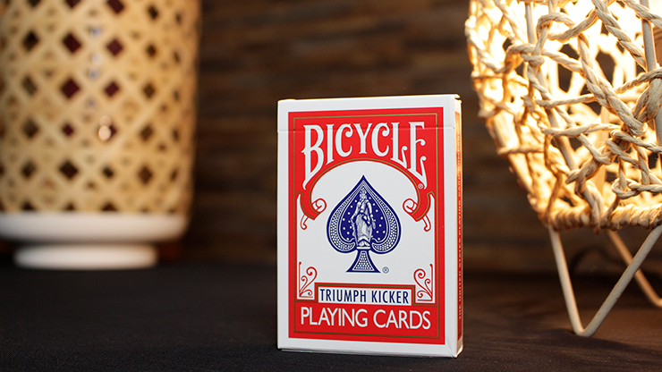 Bicycle Triumph Kicker Deck Red by Anthony Stan and Magic Smile Productions - Trick-SALE