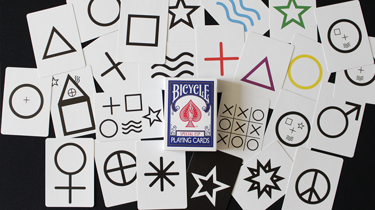 Bicycle Special ESP Blue Playing Cards (plus 15 Online Effects)-SALE