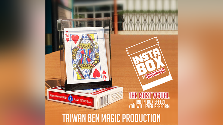 INSTA BOX (RED) by Taiwan Ben - Trick-SALE