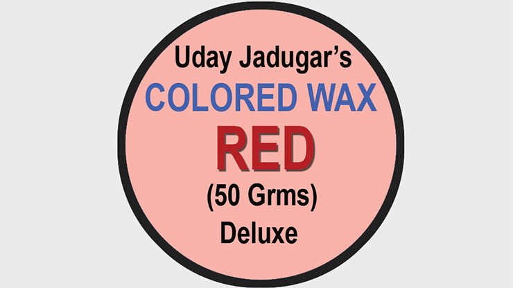 COLORED WAX (RED) 50grms. Wit by Uday Jadugar - Trick-SALE
