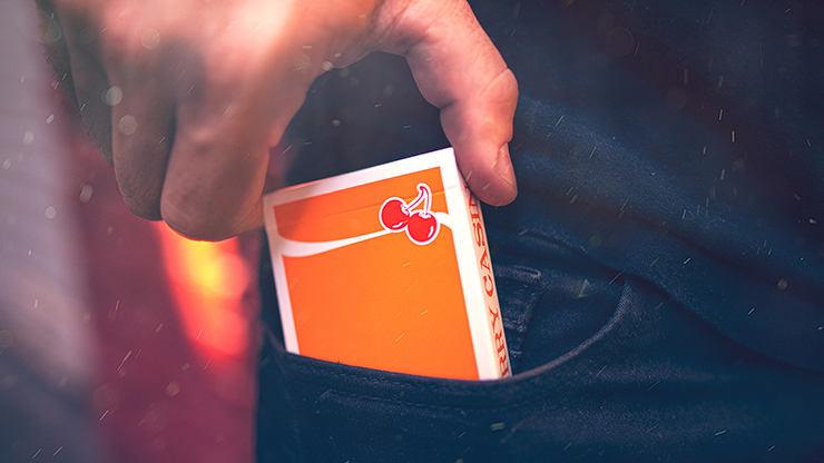 Cherry Casino Summerlin Sunset (Orange) Playing Cards by Pure Imagination Projects-SALE