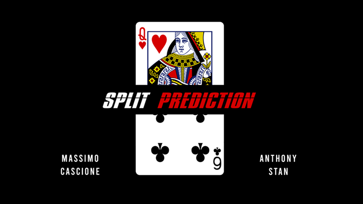 Split Prediction Red (Gimmicks and online instructions) by Massimo Cascione & Anthony Stan - Trick-SALE