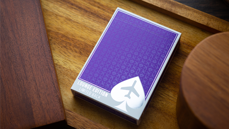 Limited Edition Lounge  in Passenger Purple by Jetsetter Playing Cards-SALE