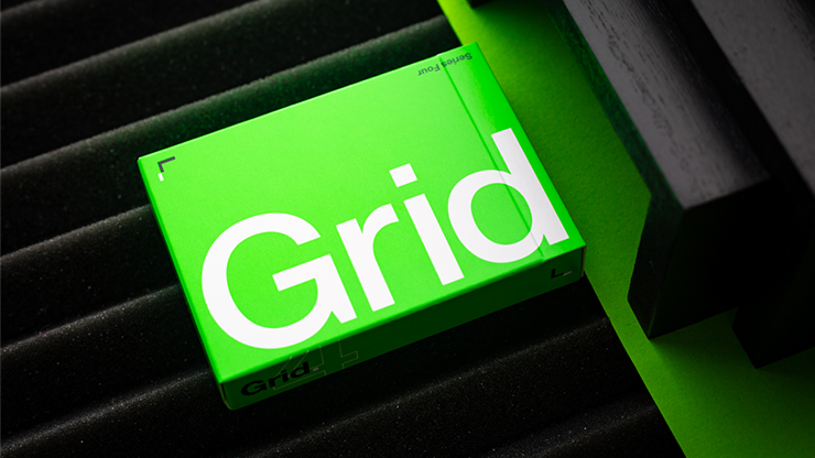 Grid Series Four- Typographic Playing Cards-SALE