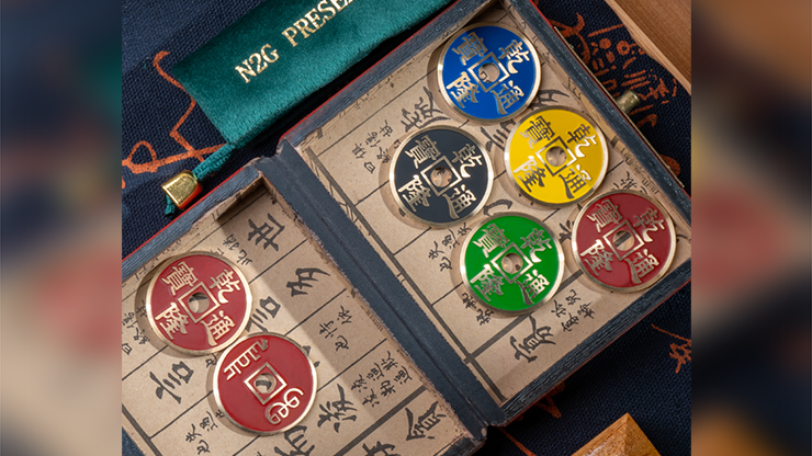 RAINBOW COINS (MORGAN) by N2G - Trick-SALE