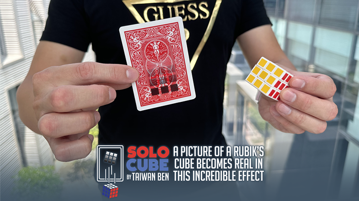 SOLO CUBE (Gimmicks and Online Instructions) by Taiwan Ben - Trick-SALE