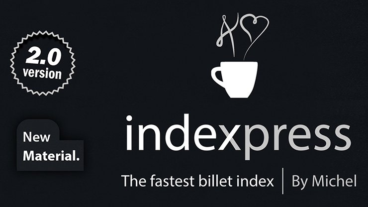 Indexpress 2.0 (Gimmick and Online Instructions) by Vernet Magic - Trick-SALE