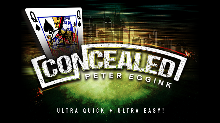 CONCEALED (Gimmicks and Online Instructions) by Peter Eggink - Trick-SALE