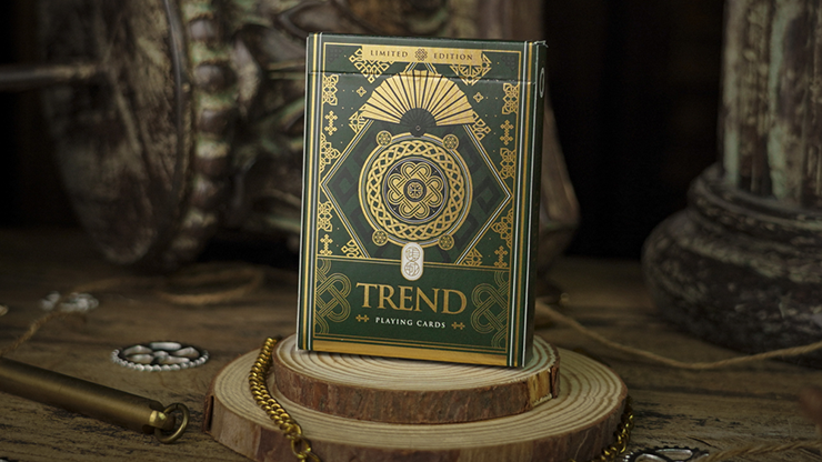 Trend (Green) Playing Cards by TCC-SALE