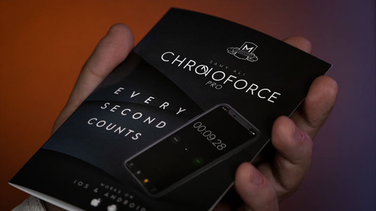 ChronoForce Pro - Physical Copy (App & Online Instructions) by Samy Ali - Trick-SALE