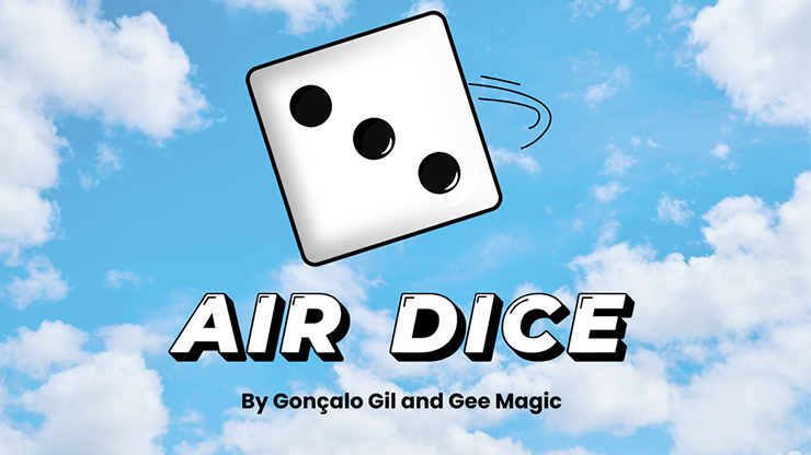 Air Dice created by Gonçalo Gil and Gee Magic-SALE