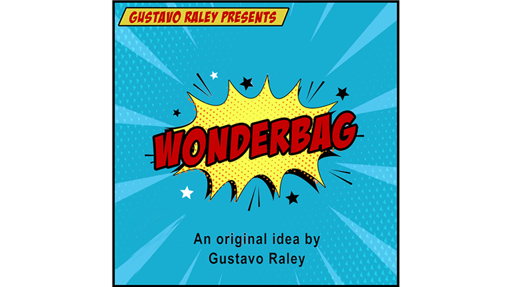 WONDERBAG BATMAN (Gimmicks and Online Instructions) by Gustavo Raley - Trick-SALE
