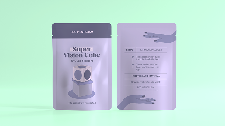 SUPER VISION CUBE (Gimmicks and Online Instructions) by Julio Montoro - Trick-SALE